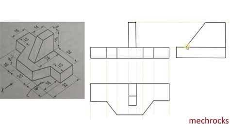 Orthographic Projection Examples