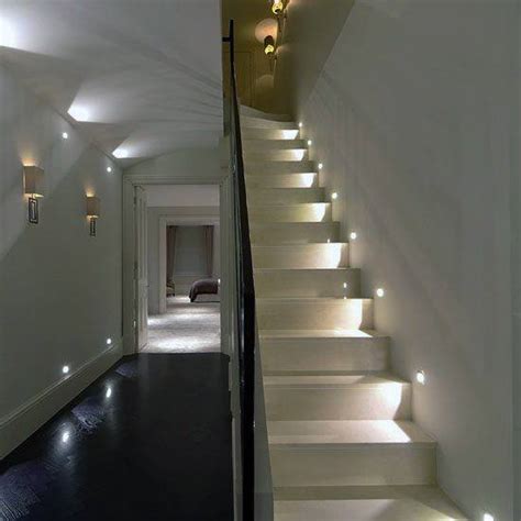 Top 60 Best Staircase Lighting Ideas - Illuminated Steps