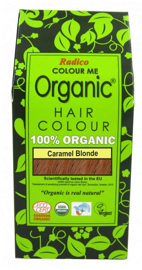 Caramel Blonde – Certified Organic Hair Dye | Organic Hair Colouring ...