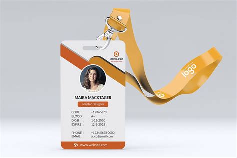 Free ID Card Holder Mockup – FreeMockup.net