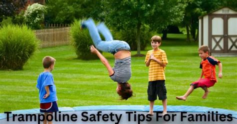 Trampoline Safety Tips For Families- Expert Guide [2023]