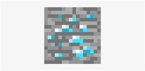 Minecraft Diamond Ore Pixel Art