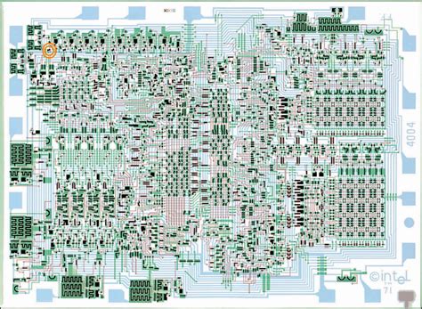 IC reverse engineering and other adventures: Understanding the Intel 4004