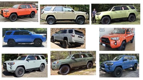 Ranking Every Toyota 4Runner TRD Pro Color Worst to First | Torque News