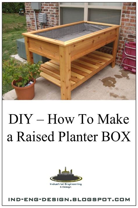 DIY – How To Make a Raised Planter BOX | MagOne 2016 | Raised planter ...