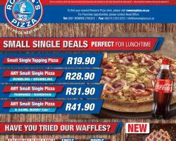 Roman's Pizza Menu & Promotions