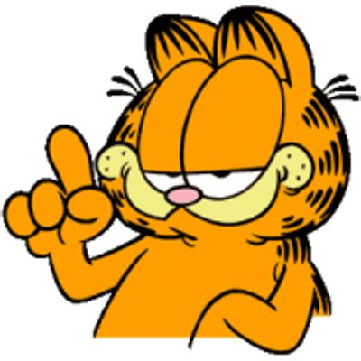 Garfield Idea transparent PNG - StickPNG