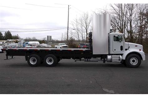 2003 Peterbilt 335 Flatbed Truck For Sale, 136,898 Miles | Hatfield, PA ...