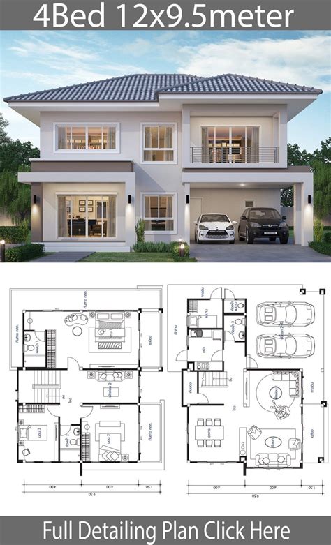 4 Bedroom 2 Story House Plans Kerala Style Plan Bedroom Kerala Plans ...