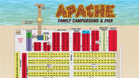 Campground Map – Apache Family Campground & Pier