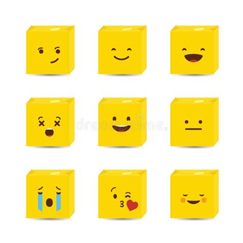 Emojis Square Stock Illustrations – 139 Emojis Square Stock ...