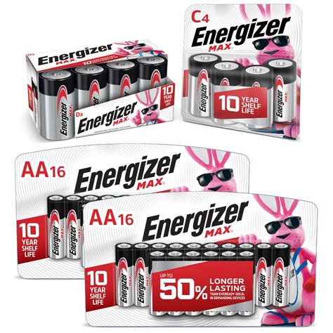 Shop Energizer Energizer MAX Emergency Bundle with AA (16-Pack), C (4 ...