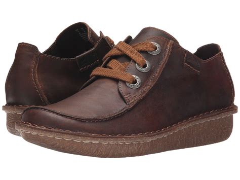 Lyst - Clarks Funny Dream (brown Leather) Women's Lace Up Casual Shoes