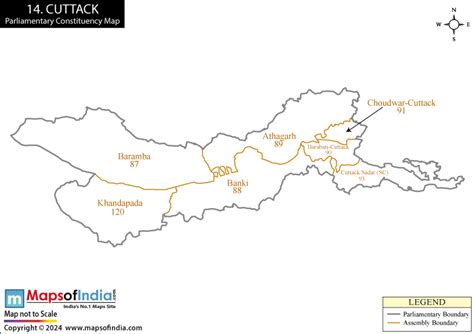 Cuttack Election Result 2024 - Parliamentary Constituency Map and ...