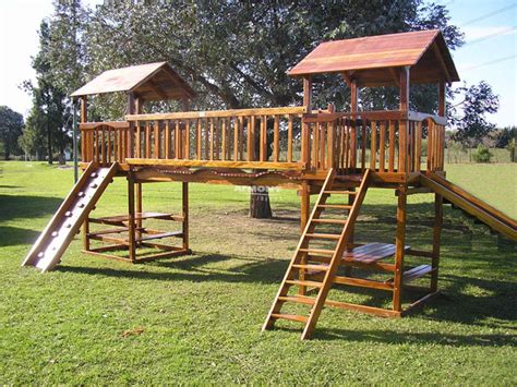 Juegos Infantiles De Madera Para Jardin Precios - Tengo un Juego