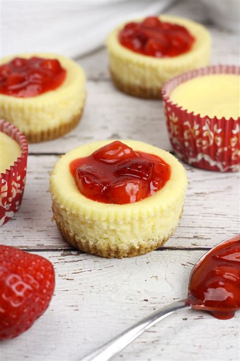 Easy Mini Cheesecakes - The Toasty Kitchen