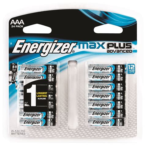 Energizer Max Plus AAA - 24 Pack | Bunnings Warehouse