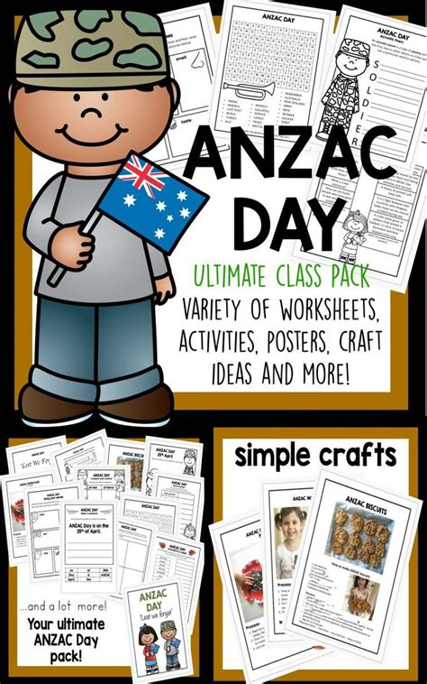 ANZAC Day activities and craft pack | Anzac day, Kids learning, Fun ...