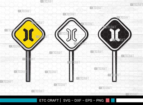 Road Sign SVG | Road Traffic Svg Graphic by Pixel Elites · Creative Fabrica