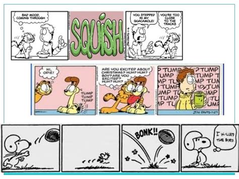 Onomatopoeia Comic Strip Examples submited images.