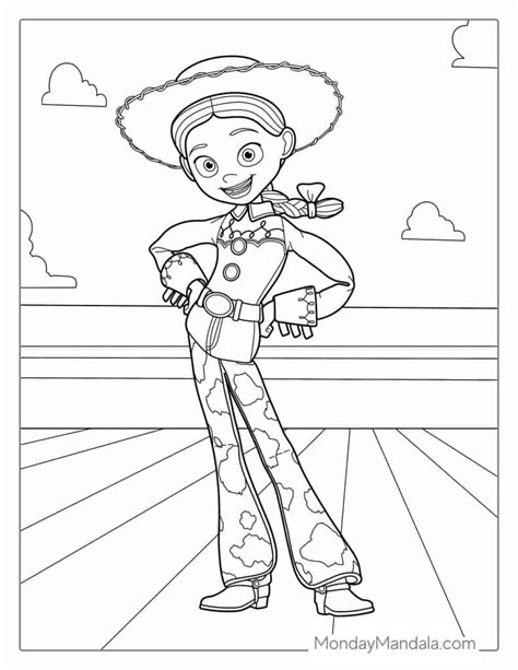 Toy Story Jessie Coloring Pages