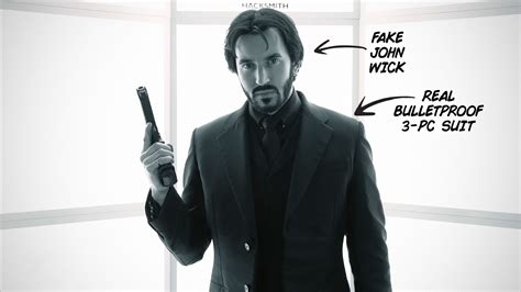 Real-life John Wick Bulletproof Suit By The Hacksmith: It Actually Works!