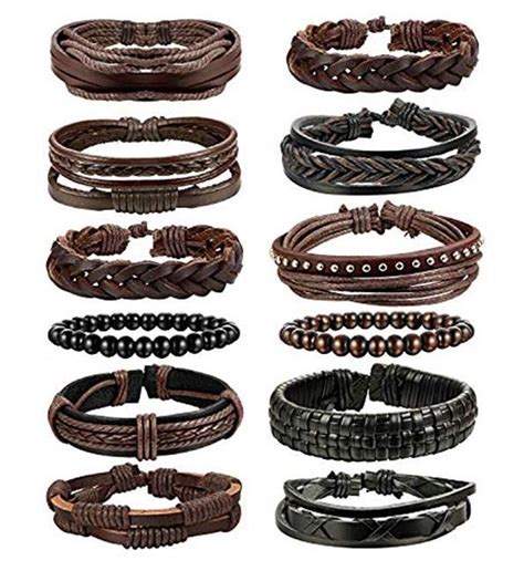 Diy Mens Braided Leather Bracelets - qualityinspire