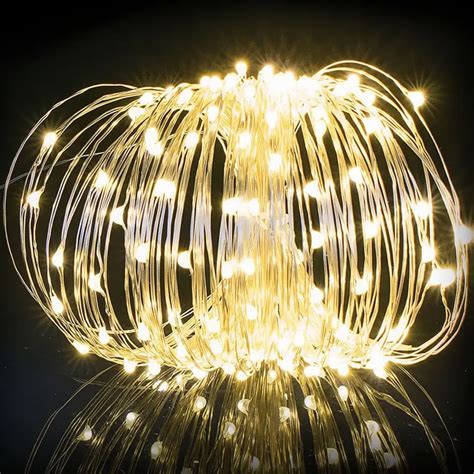 Solar String Lights, Fairy Solar Lights Outdoor, Copper Wire Lights ...