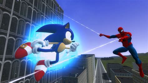 Spider-Man vs Sonic the Hedgehog #4 by shinxboy on DeviantArt