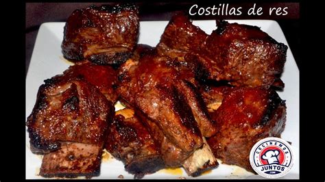 Costillas de res al horno | Doovi