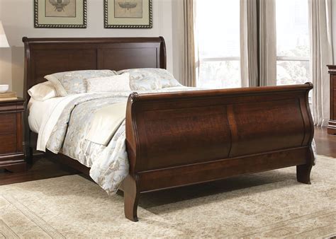 Carriage Court King Sleigh Bed from Liberty (709-BR-KSL) | Coleman ...