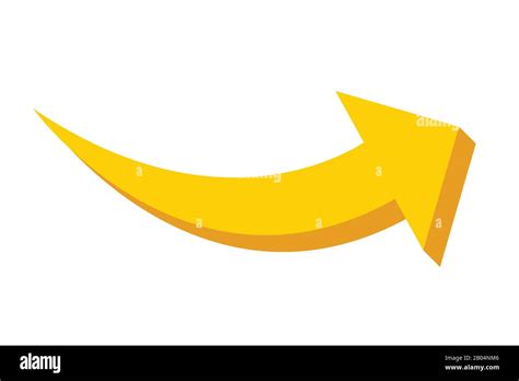 Curved arrow vector hi-res stock photography and images - Alamy