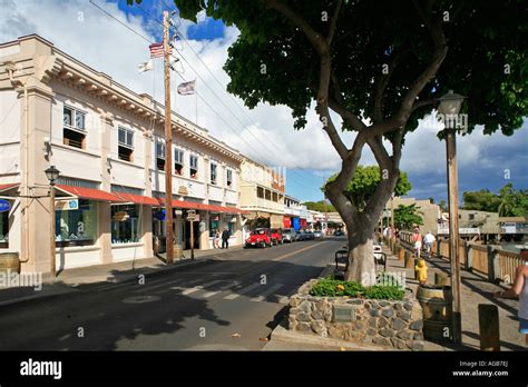 Lahaina Maui Hawaii Stock Photo - Alamy