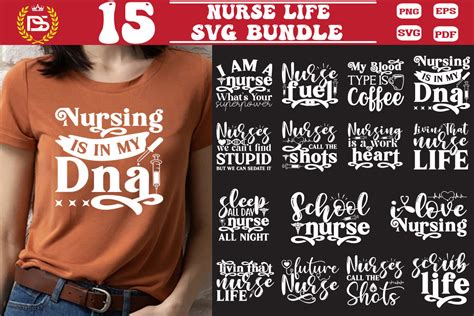 Nurse Life Svg Design Bundle Graphic by Design Studio · Creative Fabrica