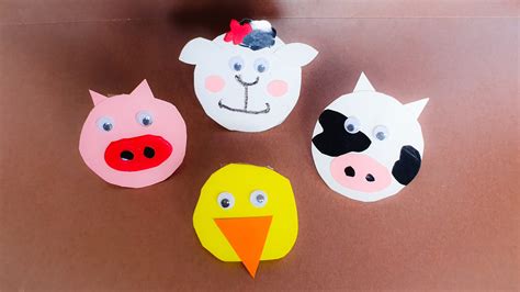 7 Farm Animals Crafts For Kids Classroom Amp - Riset