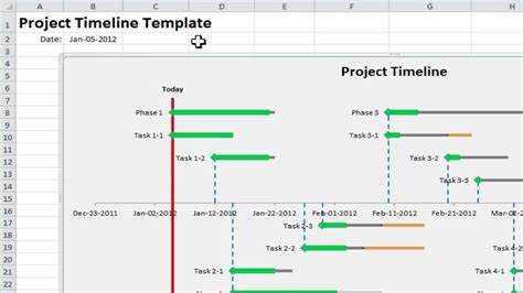 Excel Timeline Template – serat