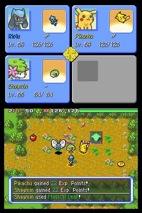 Pokemon Mystery Dungeon Explorers of Sky - Nintendo DS