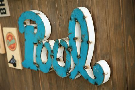 Pool Signs Metal Pool Sign Pool Decor Rustic Pool - Etsy