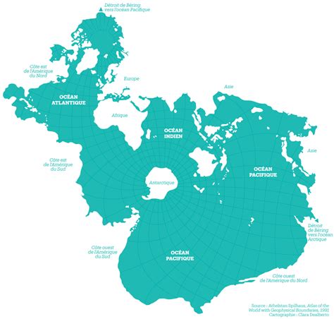 A Radical Map Puts the Oceans--Not Land--at the Center of Planet Earth ...