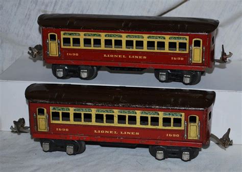 Vintage Prewar Lionel No. 1064E Jr. Passenger Train Set w/signs - O ...