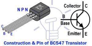 Simple Touch Sensitive Switch Circuit using 555 Timer & BC547 Transistor