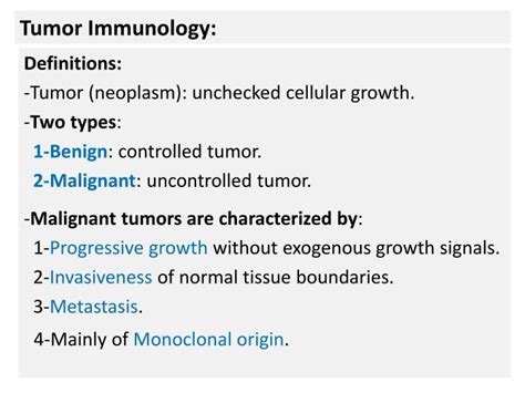 PPT - Tumor Immunology: PowerPoint Presentation, free download - ID:2754788