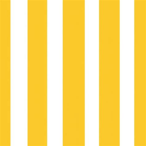 Yellow and white striped wallpaper with a clock on the top generative ...