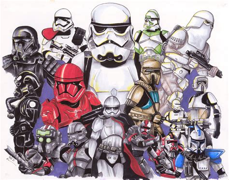 Troopers Star Wars Fan Art Print - Etsy