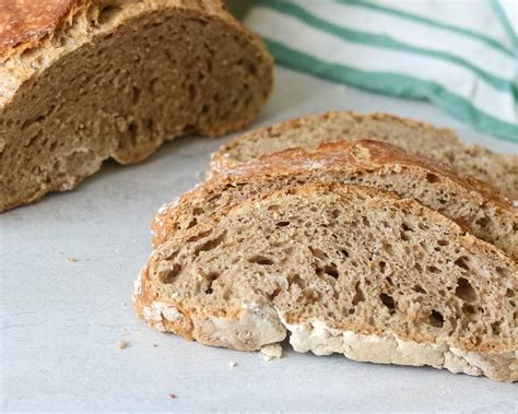 No-Knead Whole Wheat Dutch Oven Bread - A Mind "Full" Mom