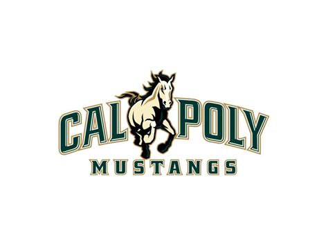 Cal Poly Mustangs Wordmark Logo PNG vector in SVG, PDF, AI, CDR format