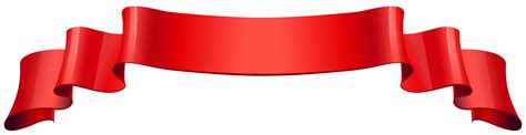 Red Banner Transparent PNG Image | Png images, Classy designs, Red