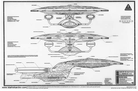 Star Trek Enterprise Blueprints