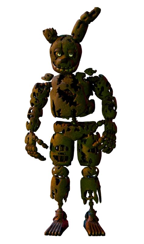 The Springtrap suit design doesn't make sense : r/fivenightsatfreddys