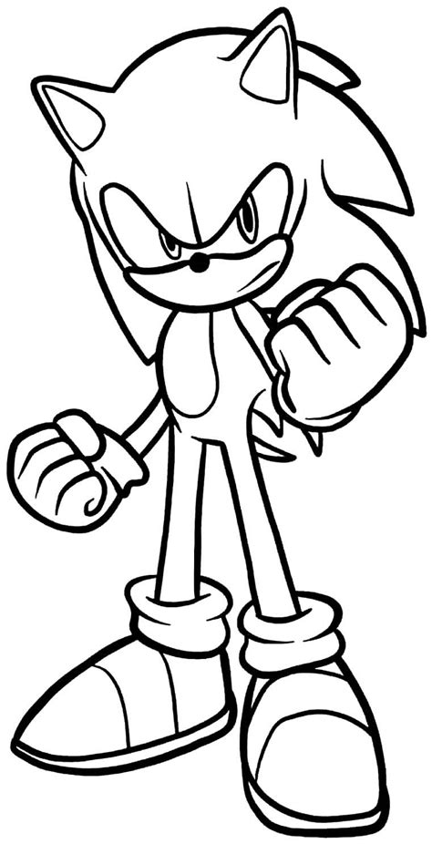 40 Desenhos De Sonic Para Colorir Como Fazer Em Casa